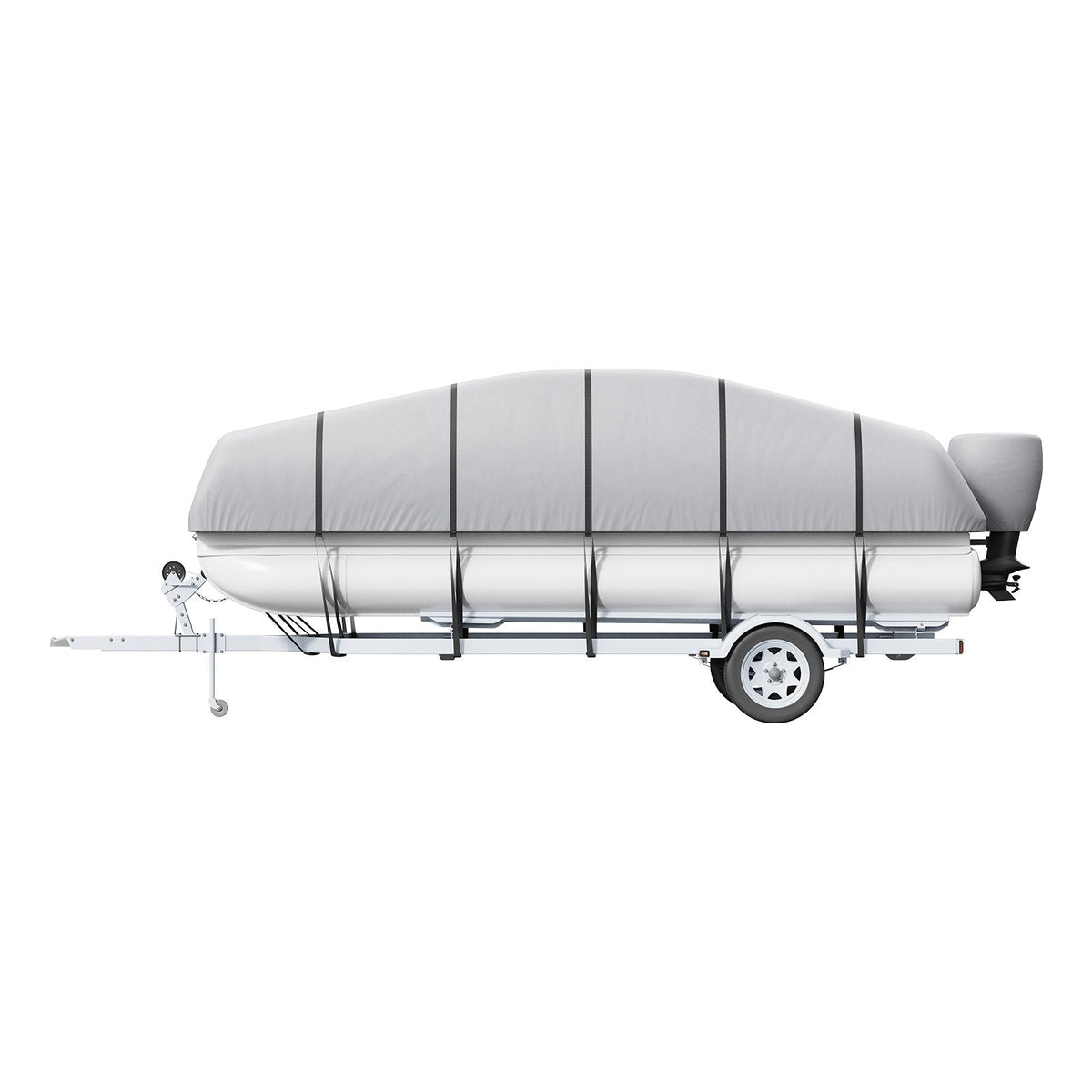 VEVOR 800D Pontoon Boat Cover 19–20 ft Trailerable, view 10