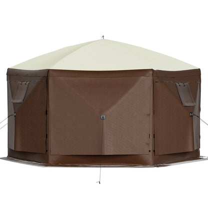 VEVOR 10x10ft Pop-Up Camping Gazebo – 6 Sided, view 11