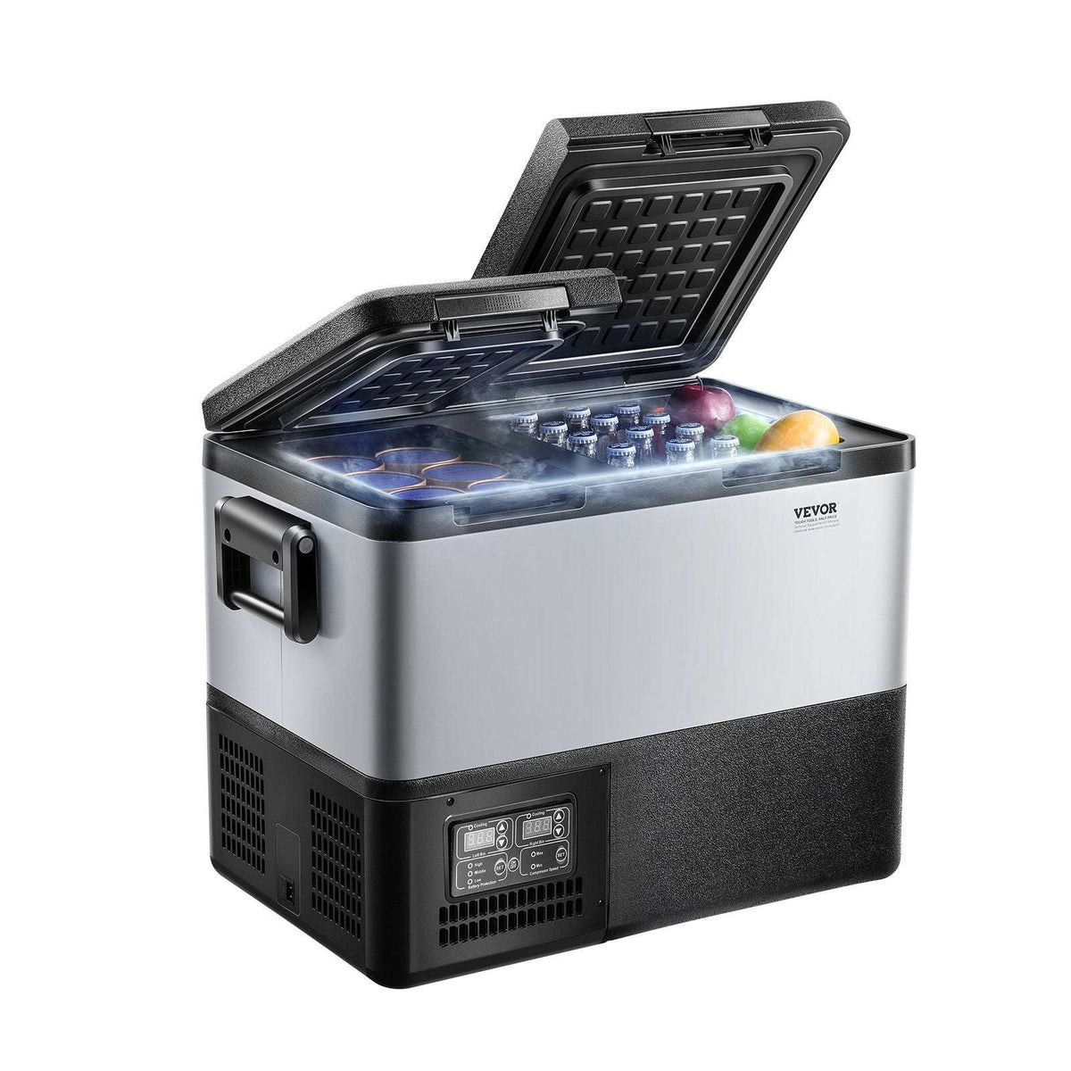 VEVOR 35L Dual Zone Portable Compressor Fridge