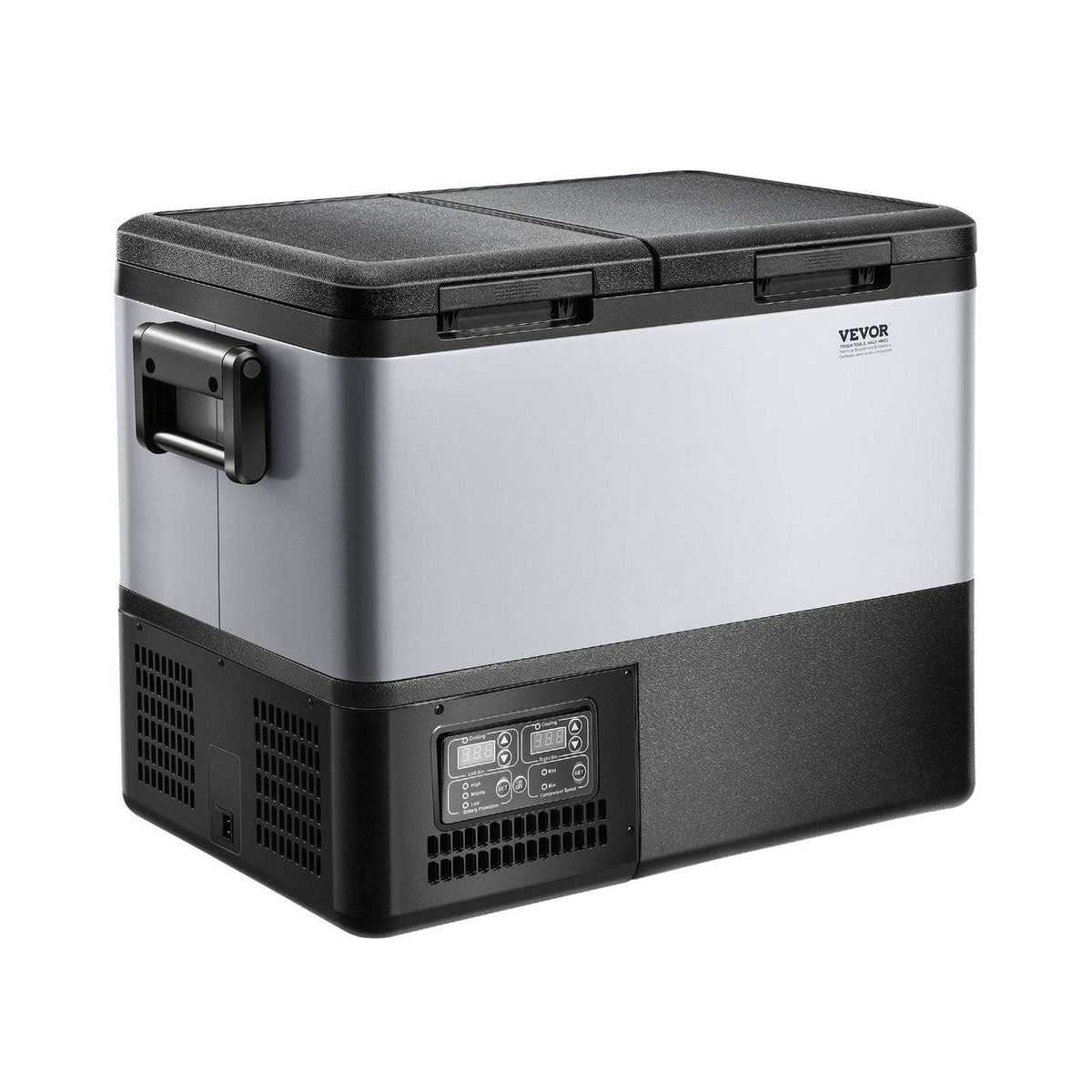 VEVOR 45L Dual-Zone Compressor Fridge Freezer – Portable Car & Camp, view 10