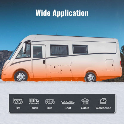 2KW Diesel Air Heater – Bluetooth App & Remote, view 6