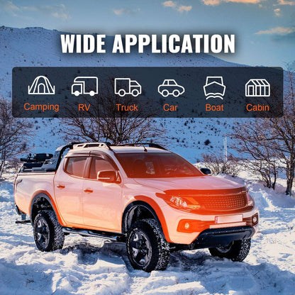 8KW Portable Diesel Air Heater with Bluetooth App, view 6