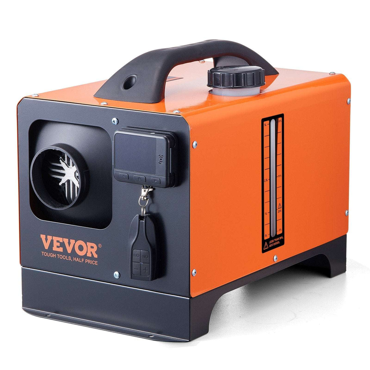 12V 5KW Diesel Air Heater – Portable with LCD & Remote