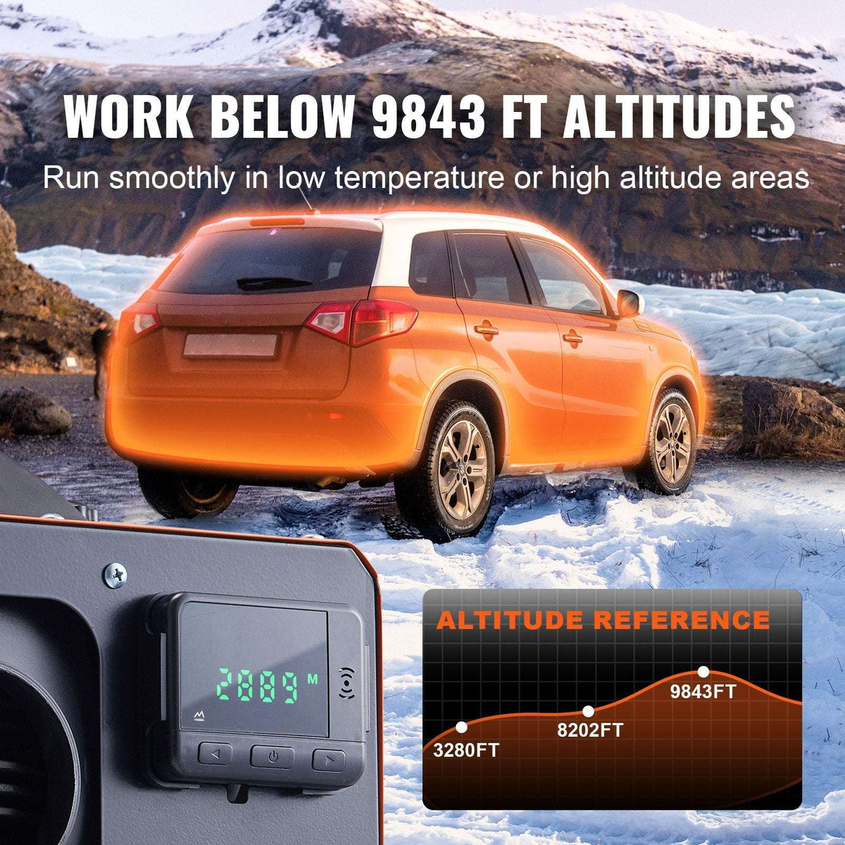 12V 5KW Diesel Air Heater – Portable with LCD & Remote, view 4