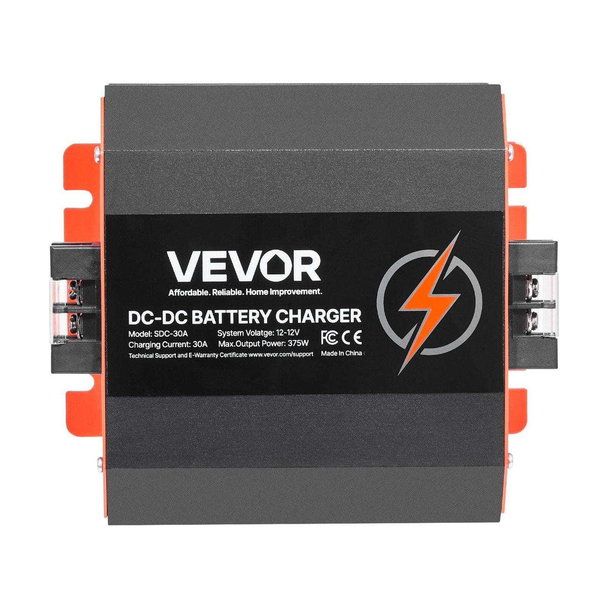 VEVOR 12V 30A DC-DC Battery Charger 375W, view 9