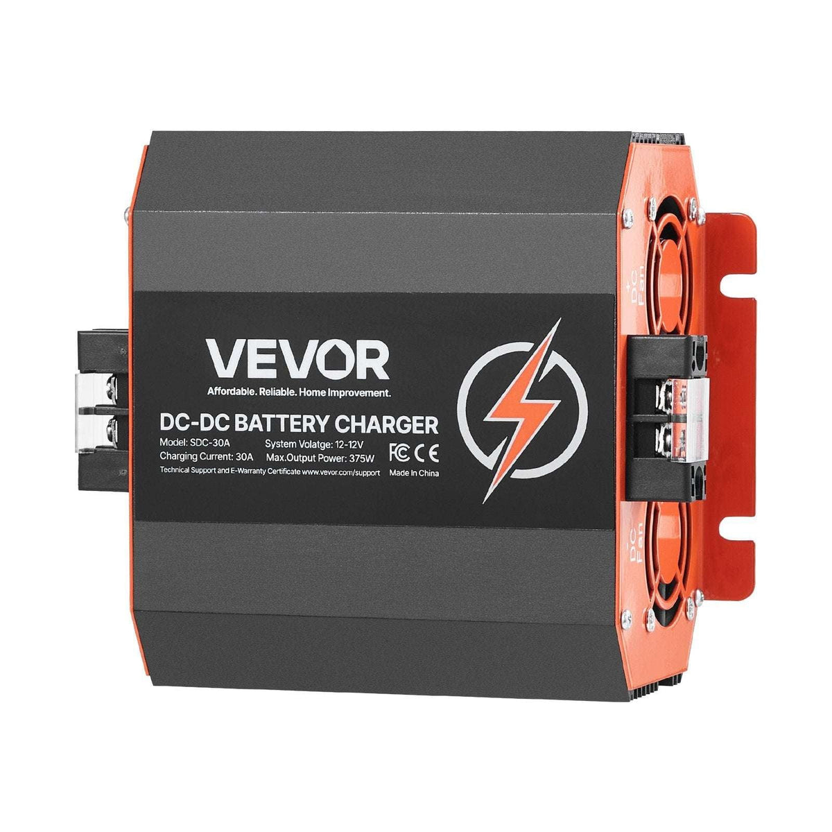 VEVOR 12V 30A DC-DC Battery Charger 375W, view 10