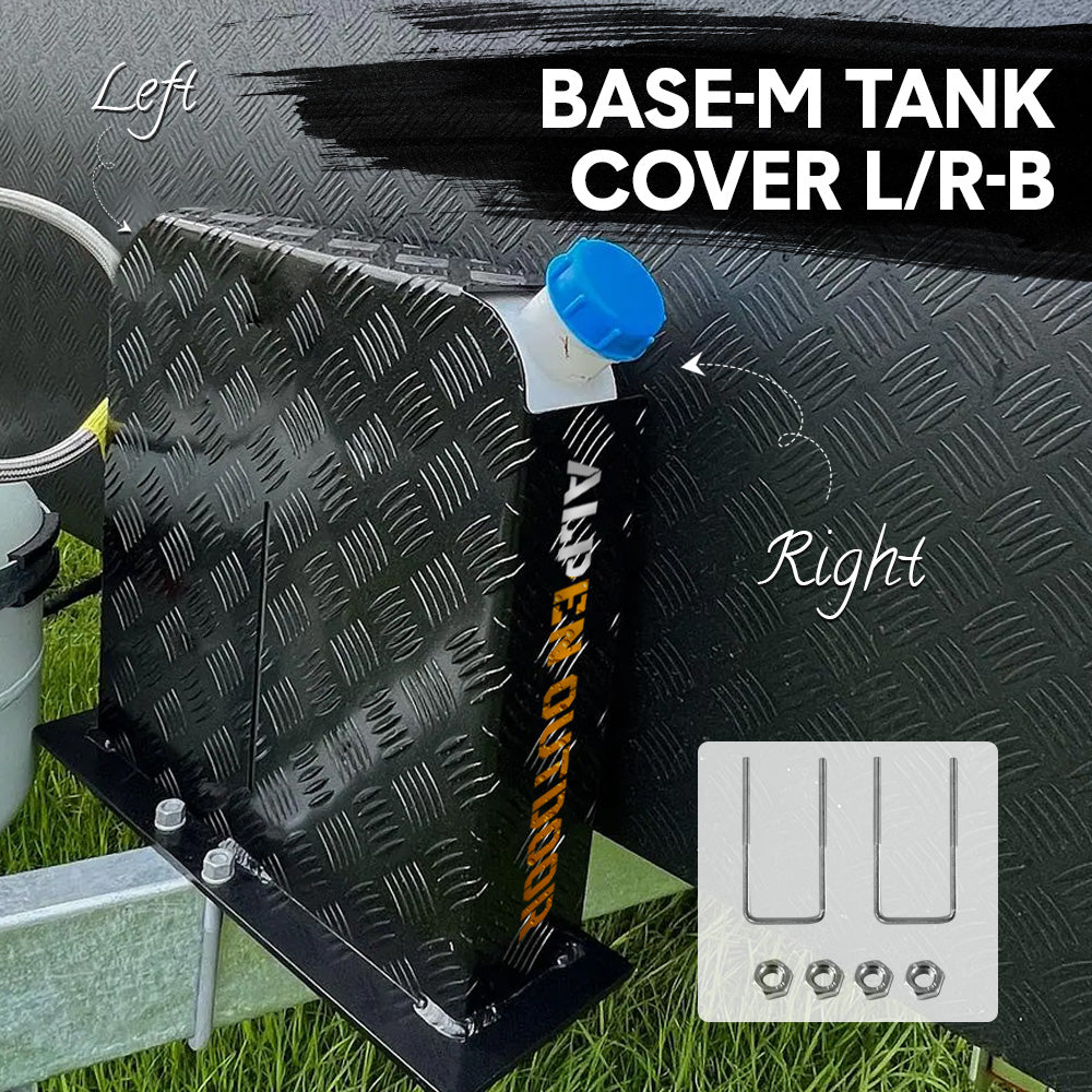 Diesel Heater Fuel Tank Cover 10L/15L Black - Alpen Outdoor, view 3