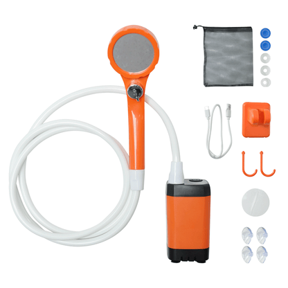 Portable Camping Shower – Rechargeable Digital Display, view 6