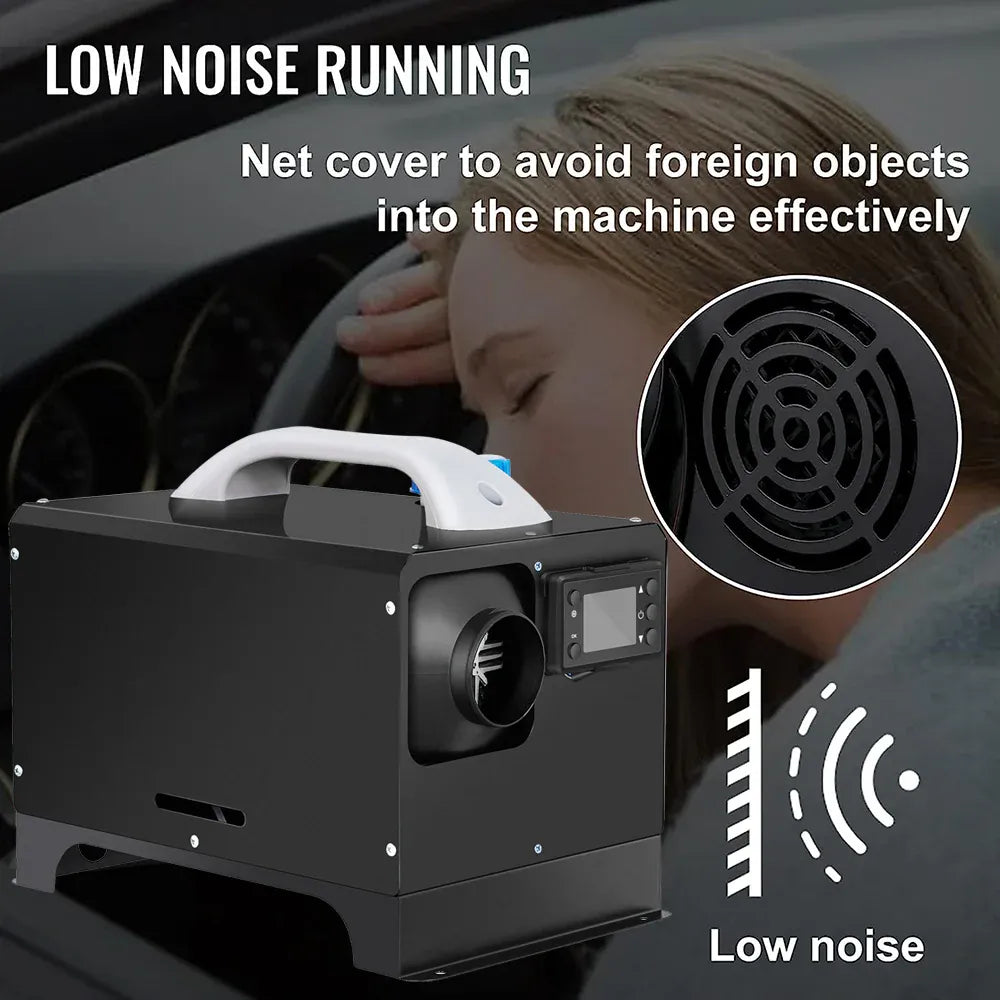 12V 8KW Diesel Air Heater with LCD & Remote, view 3