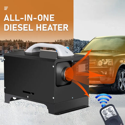 12V 8KW Diesel Air Heater with LCD & Remote, view 5