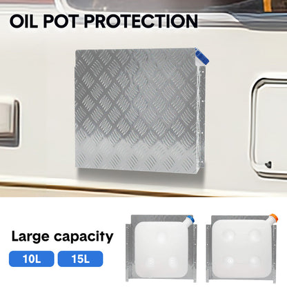 Diesel Heater Fuel Tank Cover 10L/15L Silver, view 3