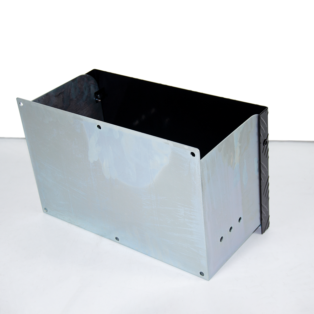 Galvanised Battery Box with Lid for Caravan, Trailer or Boat, view 5