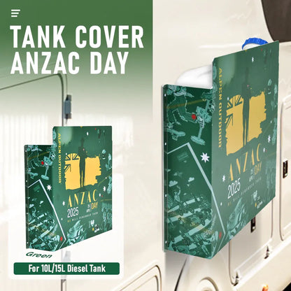 Diesel Tank Cover 10L/15L Anzac Green - Alpen Outdoor, view 2