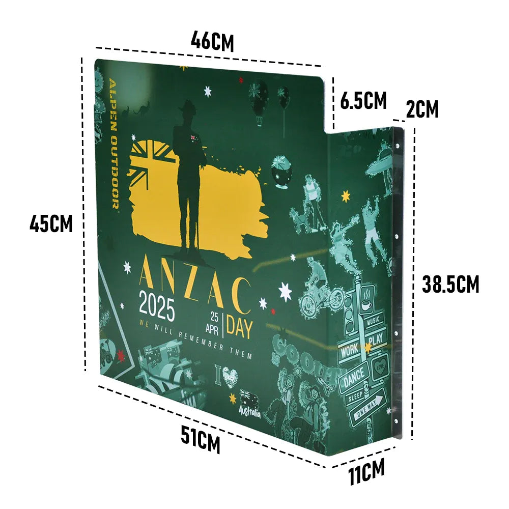Diesel Tank Cover 10L/15L Anzac Green - Alpen Outdoor, view 9