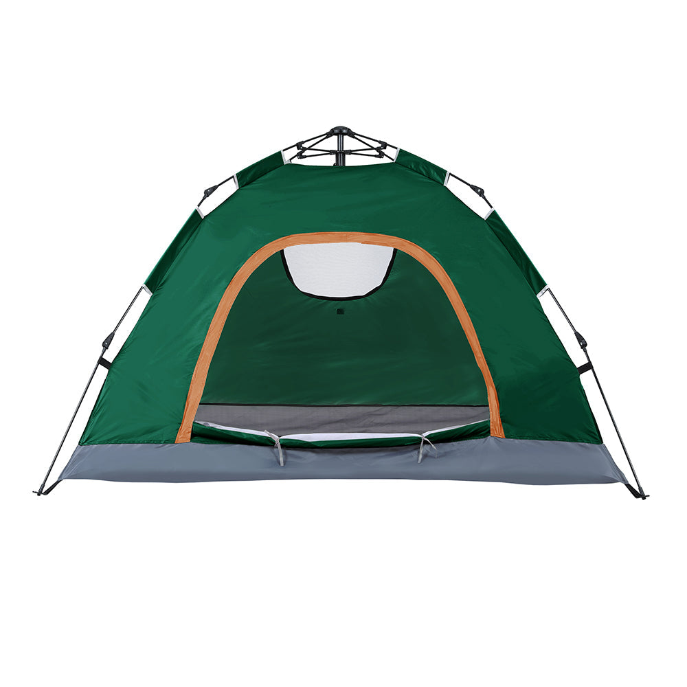 Instant Pop Up Camping Tent 2-3 Person - Weisshorn Green, view 4