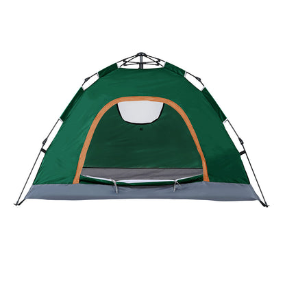Instant Pop Up Camping Tent 2-3 Person - Weisshorn Green, view 4