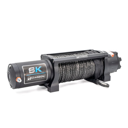 Carbon Offroad Long Drum 6000lb ATV - Small 4X4 Winch, view 6