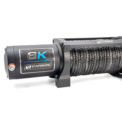 Carbon Offroad Long Drum 6000lb ATV - Small 4X4 Winch, view 8