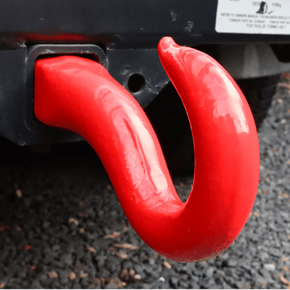 Carbon Shinbusta Forged Recovery Hook 8000kg, view 8