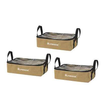Slimbridge 3PCS Camping Canvas Storage Khaki, view 8