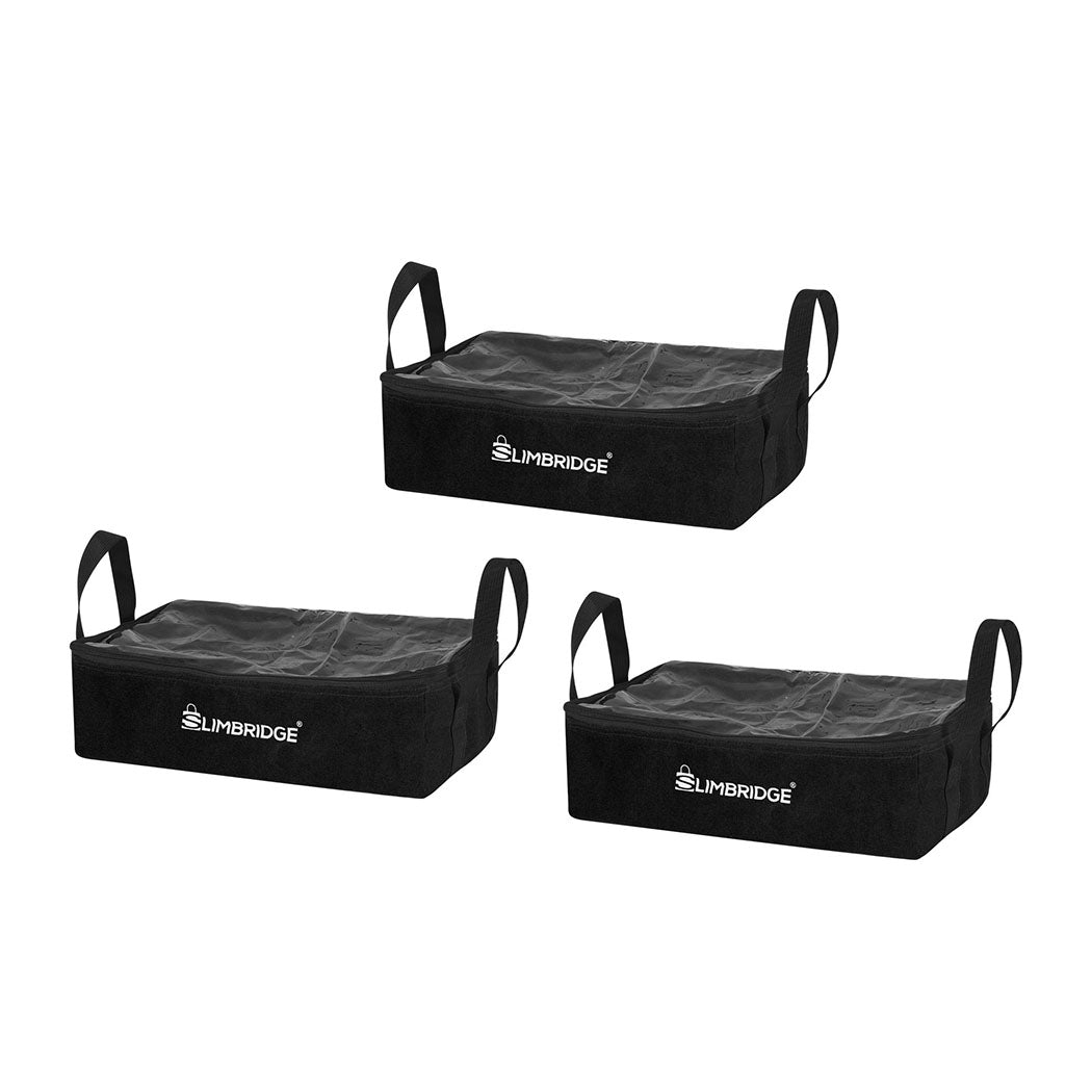 Slimbridge 3PCS Camping Canvas Storage Black, view 8