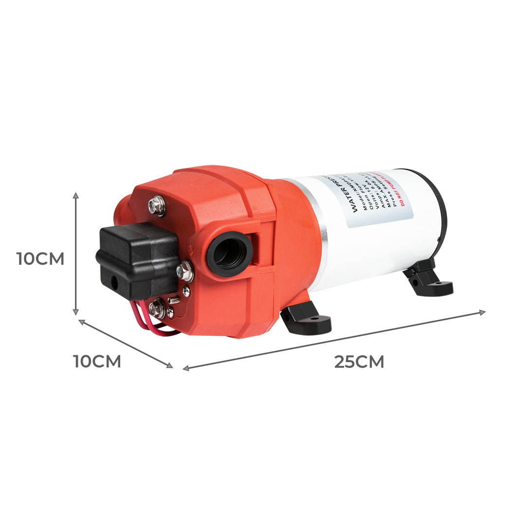 Caravan Water Pump 40PSI Pressure 12V, view 2