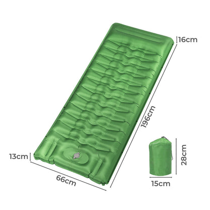Mountview Sleeping Mat Air Bed Pad Caming Single, view 2