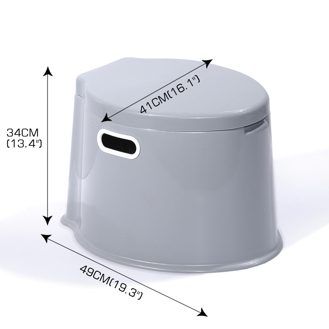 6L Camping Toilet Outdoor Portable Potty, view 2