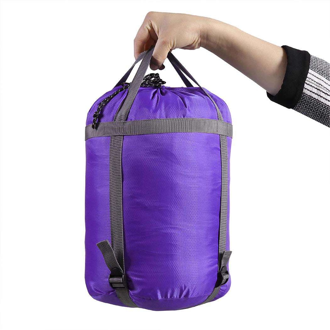 Mountview Single Sleeping Bag Bags Outdoor Purple, view 3