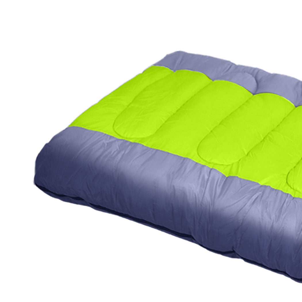 Mountview Sleeping Bag Outdoor Camping Grey, view 4