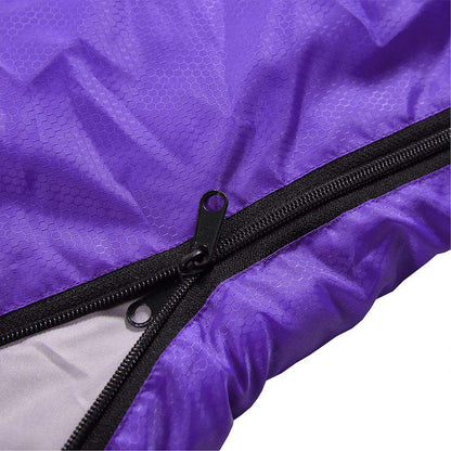 Mountview Single Sleeping Bag Bags Outdoor Purple, view 5