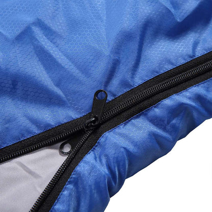 Mountview Single Sleeping Bag Bags Outdoor Blue, view 5