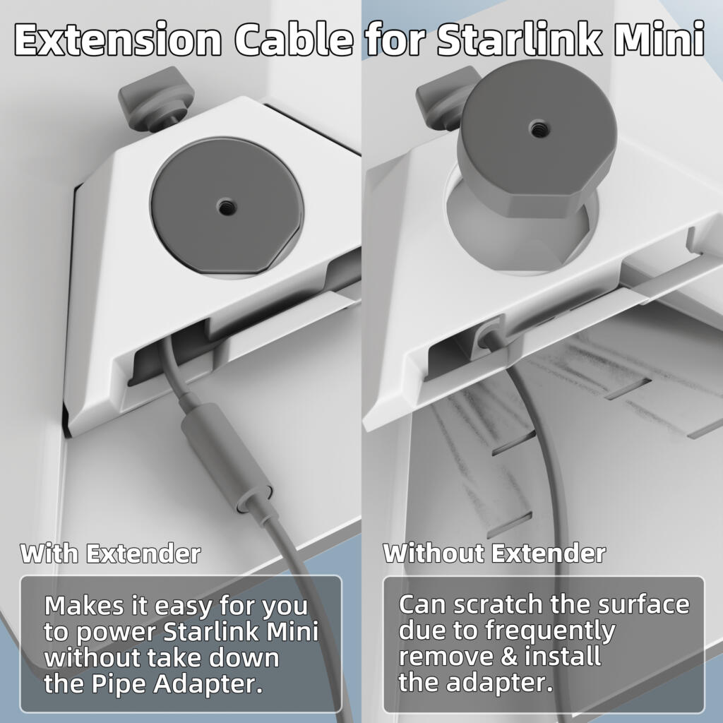 Outcamp 3m DC Extension Cable for Starlink Mini, view 6