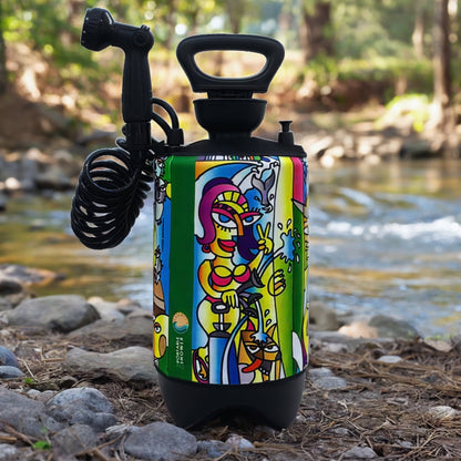 Portable Shower PRO Livin' the Dream 10L, view 2