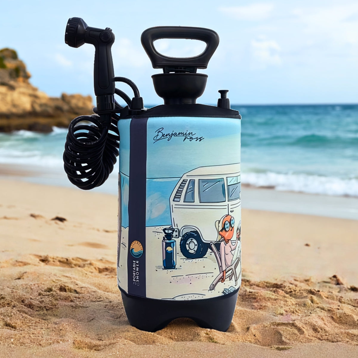 Portable Shower PRO Stoked 10L, view 3