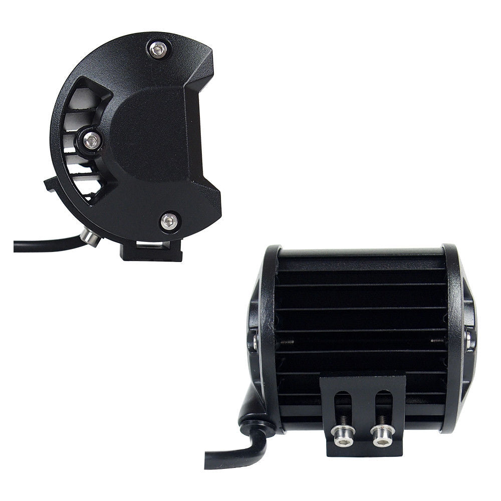 Pair 4 Inch CREE LED Flood Work Lights 5700K, view 3
