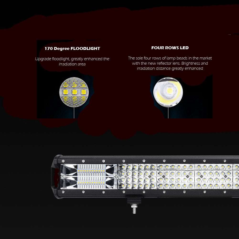 28 Inch Philips LED Light Bar Combo Beam, view 4