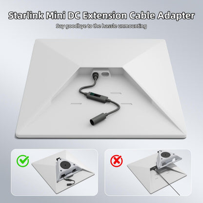 Outcamp DC Extension Cable with Meter for Starlink Mini, view 3